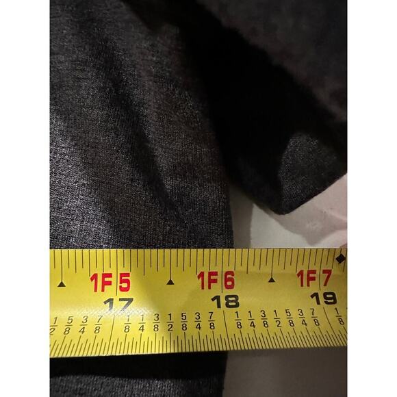 Calvin Klein Medium Cowl Neck Sweater A-Line Dress Gray Work Office Conservative - Picture 8 of 10